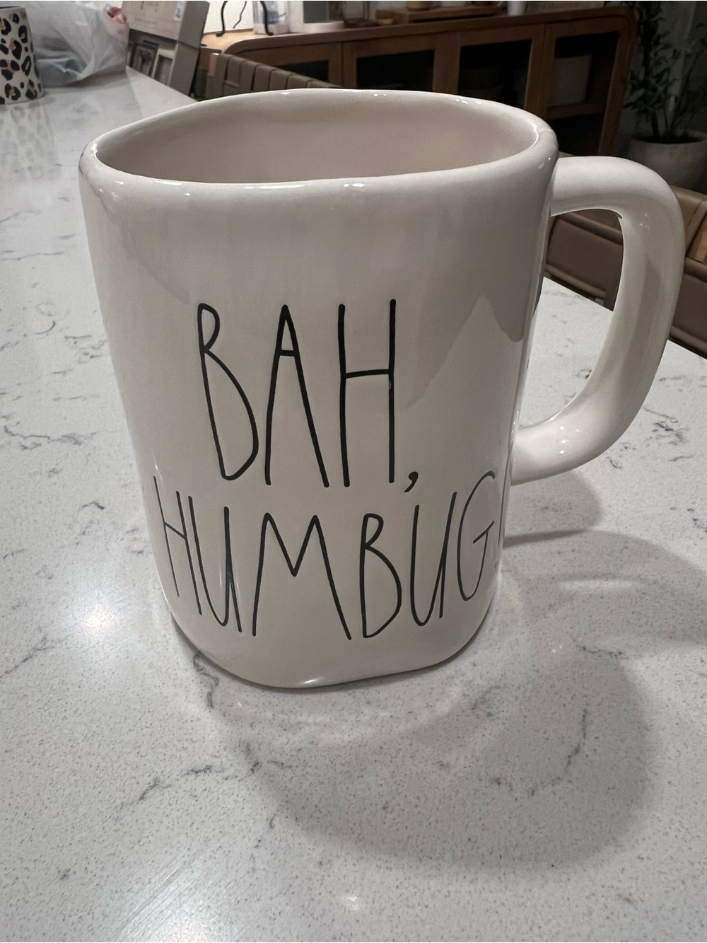 Rae Dunn Bah, Humbag Mug - Ceramic